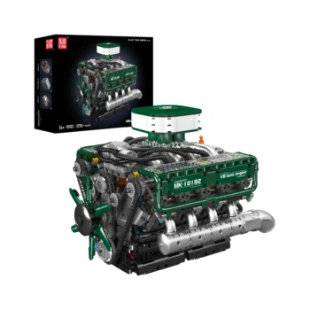 Mould King 10182 Motorisierter V8-Panzermotor Bausatz | 2,250 Teile