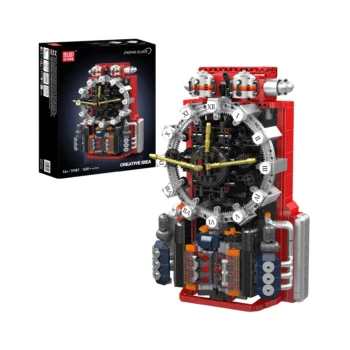 Mould King 10187 Cyberpunk Mechanische Uhr Bausatz | 1,601 Teile