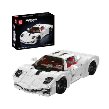 Mould King 10196 Italienischer Hypercar-Baukasten mit Vierfachauspuff | 1,423 Teile