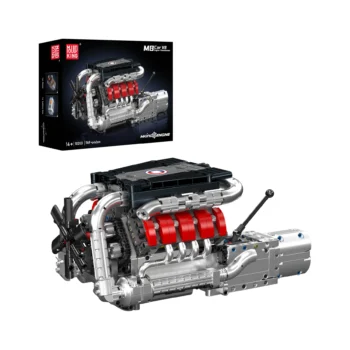 Mould King 10203 M Power V8 Motor & Getriebe Bausatz | 1,169 Teile