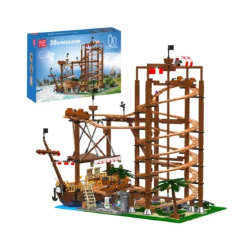 Mould King 11013 Doppelhelix-Achterbahn-Bausatz | 2,174 Teile