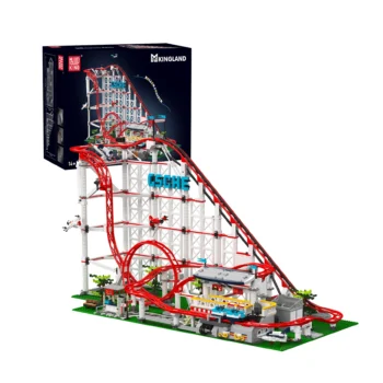 MOULD KING 11014 Motorisierte Achterbahn Modellbausatz | 3,646 PCS