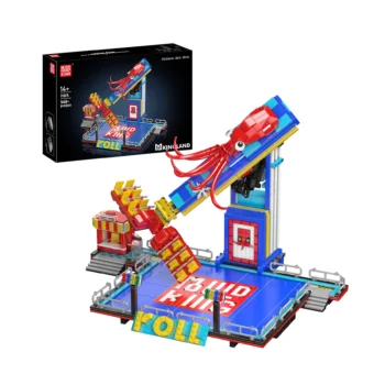 Mould King 11015 Octopus Swing Ride Bausatz | 1,668 Teile