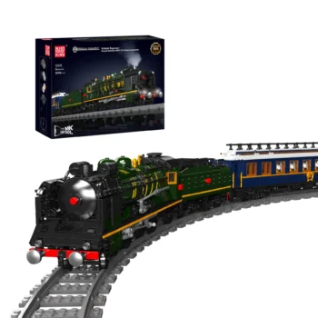 Mould King 12025 Orient Express SNCF 231 Dampflokomotiven-Bausatz | 3,898 Teile