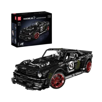 Mould King 13108S Mustang 1.400 PS Ferngesteuerter Sportwagen-Modellbausatz | 3,201