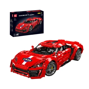 Mould King 13190 Lykan Ferngesteuertes Hypersport-Auto Bauset | 4,070 Teile