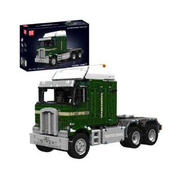 Mould King 13202 Amerikanischer Frontlenker-Truck aus den 1970er Jahren | 2,181 Teile