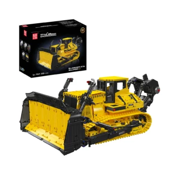 Mould King 17049 Liebherr PR766 Ferngesteuerter Bulldozer-Bausatz | 3,568 PCS