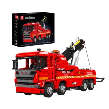 Mould King 19017 Scania Pneumatic Rescue Truck Bausatz | 1,653 Teile