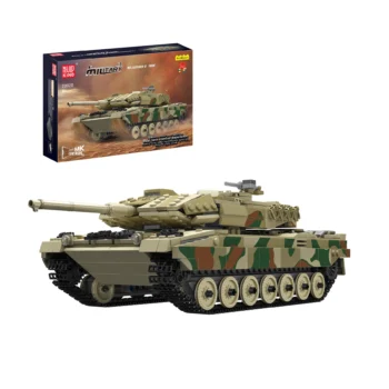 Mould King 20020S Ferngesteuerter Panzer LEOPARD 2 Bausatz | 1,100 Teile