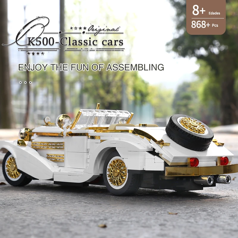 MOULD KING 10003 K500 Oldtimer-Bausatz | 952 Teile – Bild 2
