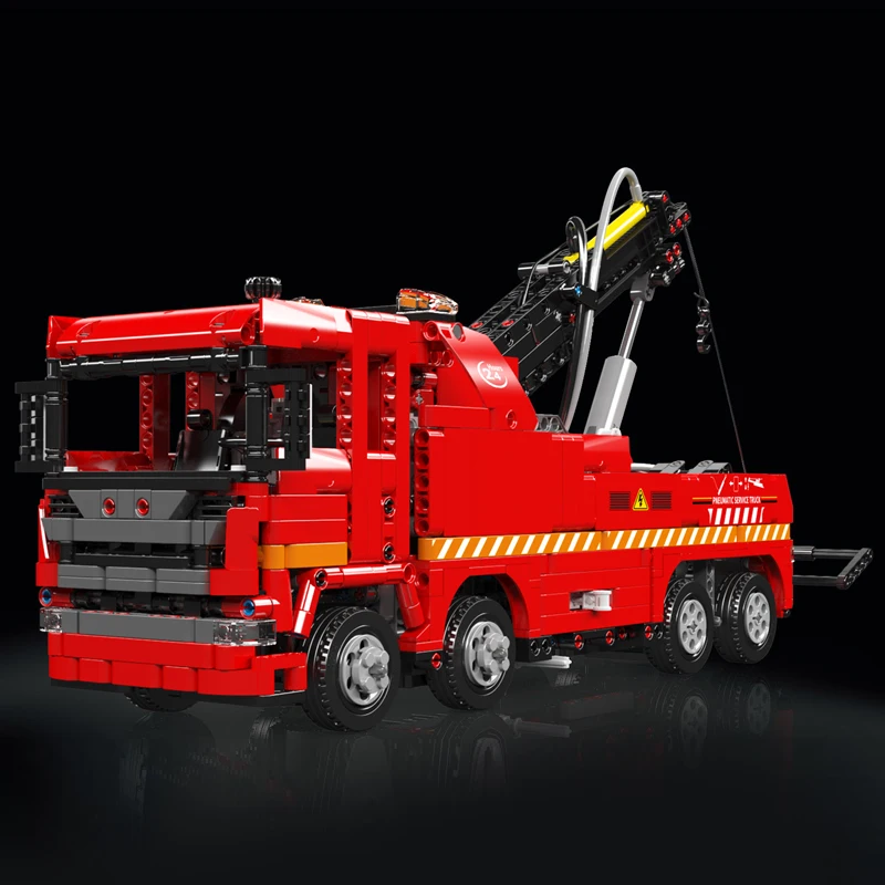 Mould King 19017 Scania Pneumatic Rescue Truck Bausatz | 1,653 Teile – Bild 3