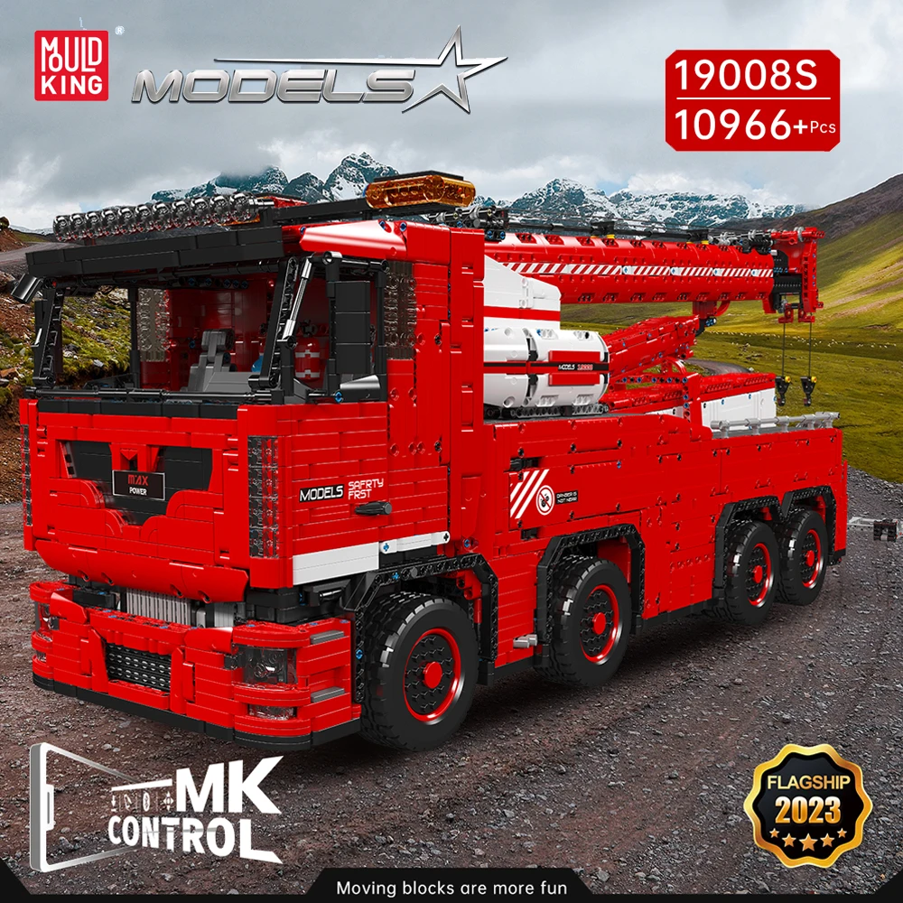 Mould King 19008S Ultimativer ferngesteuerter Abschleppwagen-Bausatz | 10,966 – Bild 3