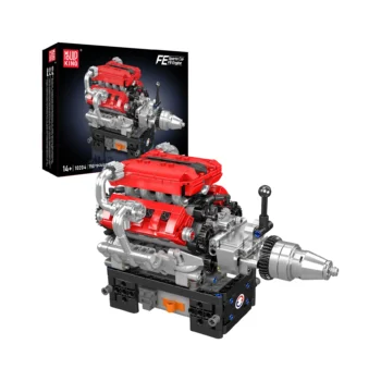 Mould King 10204 Italienischer V8-Motor Bausatz | 750 Teile