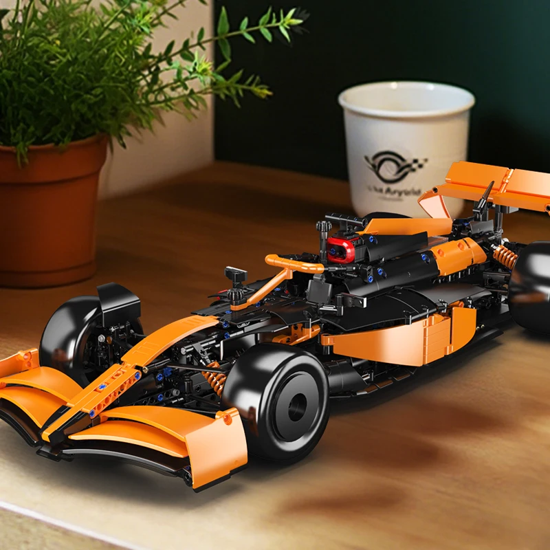 Mould King 13208 MCL Rennwagen-Modellbausatz im Maßstab 1:8 | 1,480 Teile – Bild 5